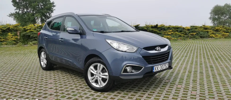 samochody osobowe Hyundai ix35 cena 46800 przebieg: 99200, rok produkcji 2013 z Dobczyce